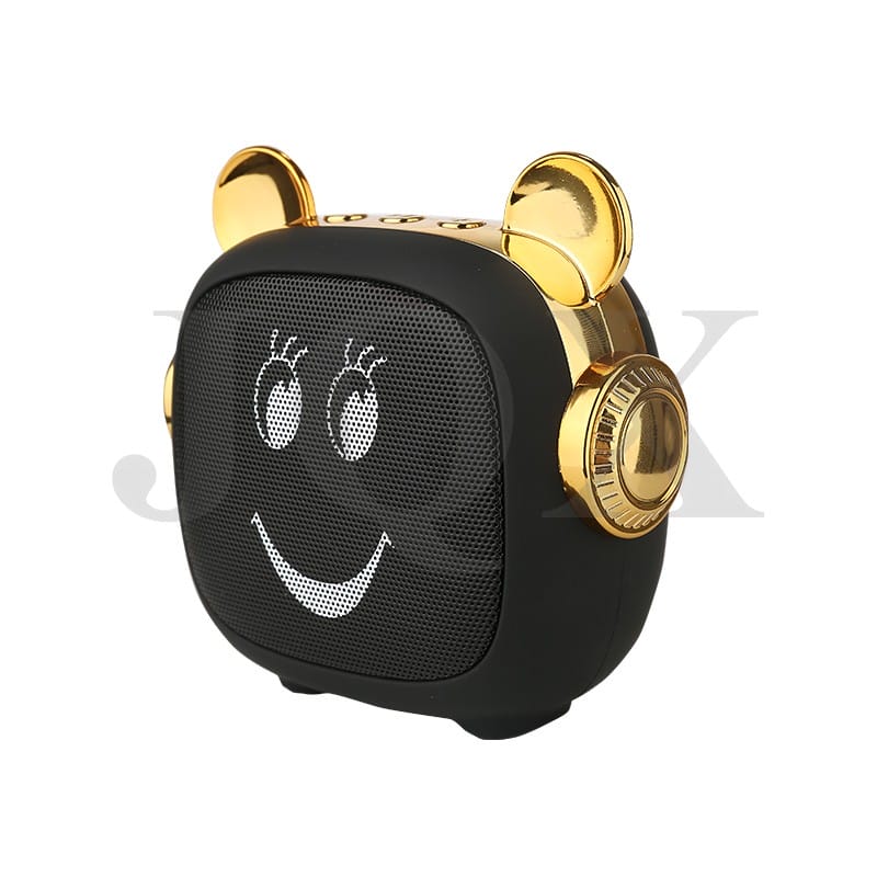 Mini speaker cartoon metallic design support TF/USB card slot 16 6 1