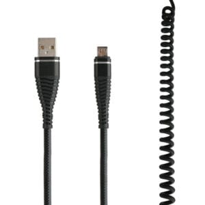 Flexible and stretching resistance nylon braided usb data cord