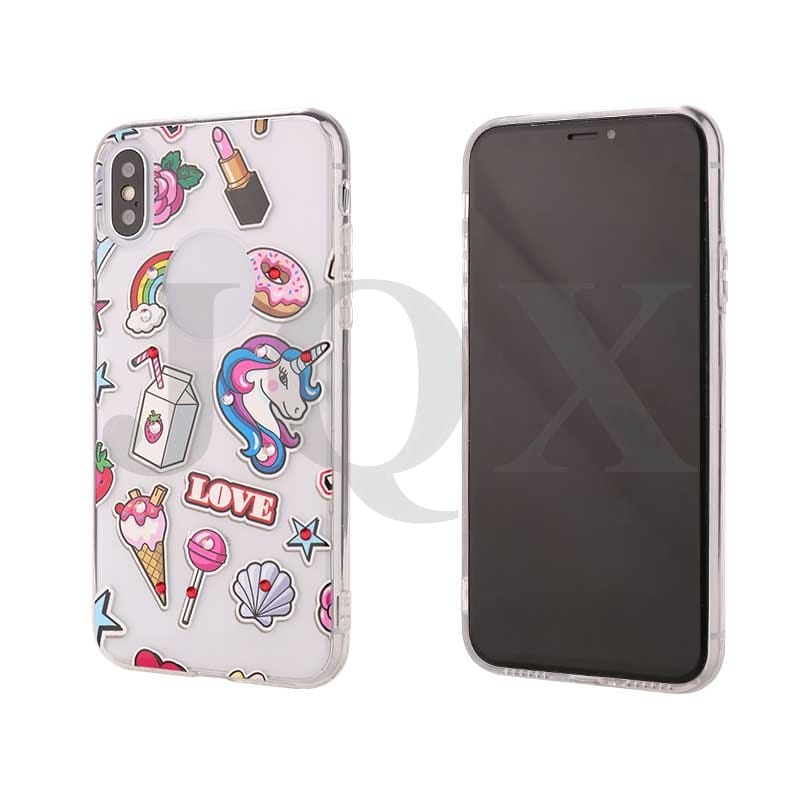 Estuche protector de diamante gota + TPU alivio de aceite brillante para IphoneXR/XS 6 Estuche protector de diamante gota + TPU alivio de aceite brillante para IphoneXR/XS - Imagen 6