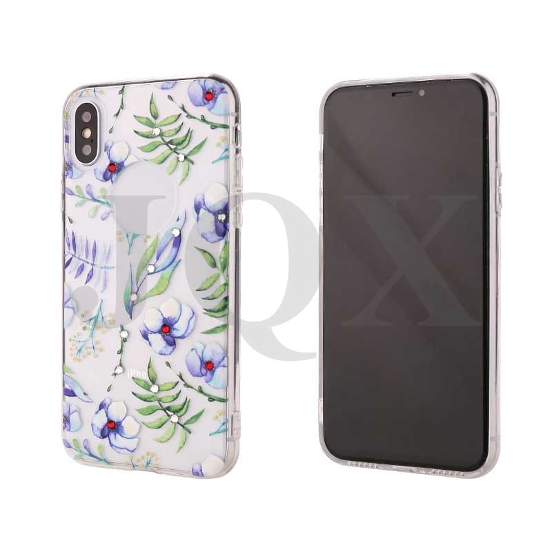 Estuche protector de diamante gota + TPU alivio de aceite brillante para IphoneXR/XS 5 Estuche protector de diamante gota + TPU alivio de aceite brillante para IphoneXR/XS - Imagen 5