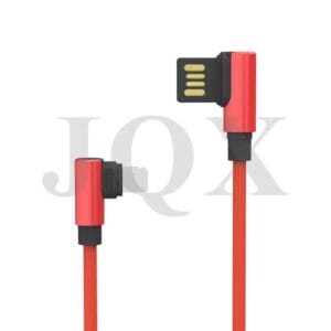 High quality double side USB port data cable for Iphone charger