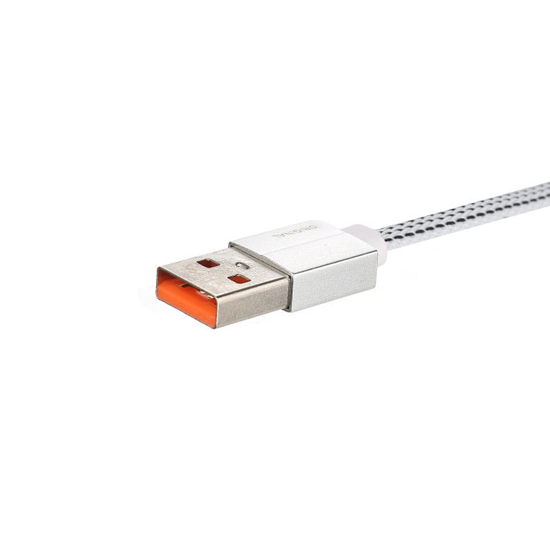 Línea de cable de carga rápida de teléfono móvil 2.2A en tendencia de algodón 24 03 8