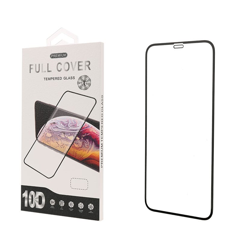 Película de vidrio templado 10D de pegamento completo antihuellas para Moto E5/G6 18 06 20