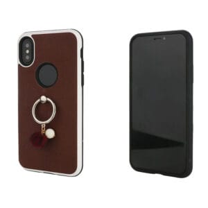 OEM personalizado protector con decoracion anillo para iphone7/X/XR