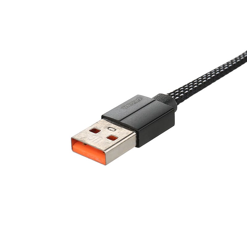 Línea de cable de carga rápida de teléfono móvil 2.2A en tendencia de algodón 20 07 8