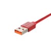 Mayoreo 100 cm algodón trenzado cable de datos usb para Type-C / V8 17 11 6