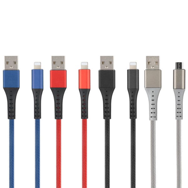 2.5A durable nylon braided fast charging cable