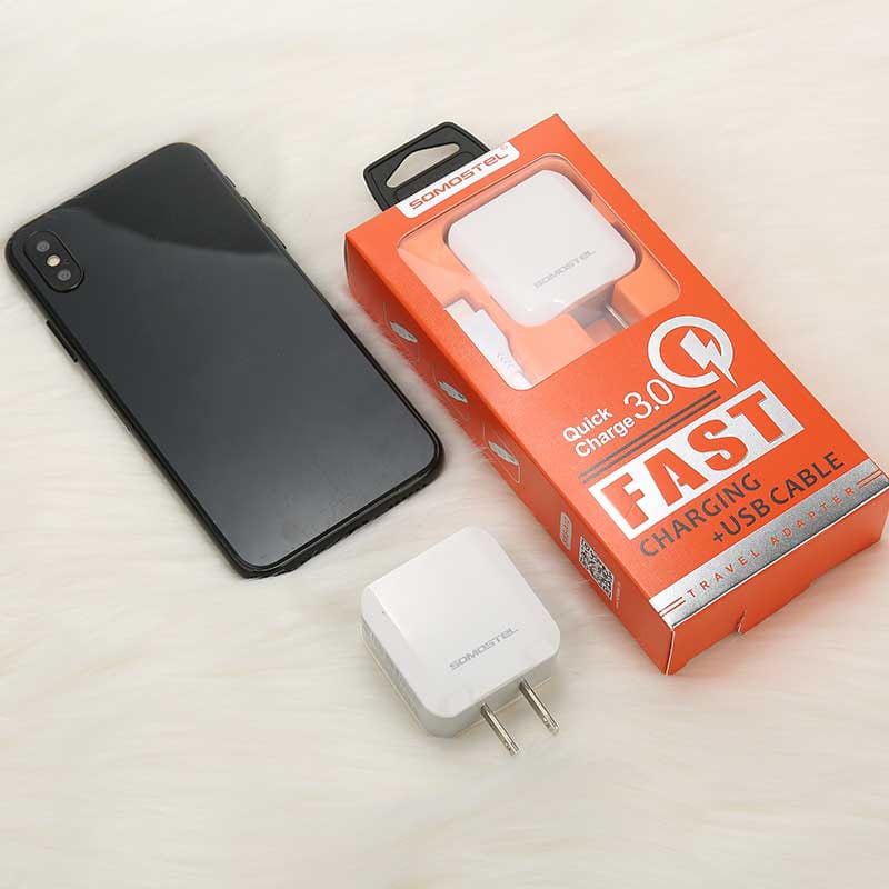 High-end packaging A12 fast charging adapter for travel/business 16 13 10