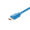 Mayoreo 100 cm algodón trenzado cable de datos usb para Type-C / V8 13 15 5