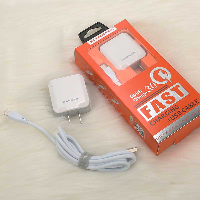 High-end packaging A12 fast charging adapter for travel/business 18 15 7