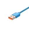 Mayoreo 100 cm algodón trenzado cable de datos usb para Type-C / V8 11 16 5