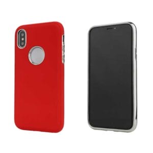 Impermeable fundas de PC de goma + TPU galvanizado