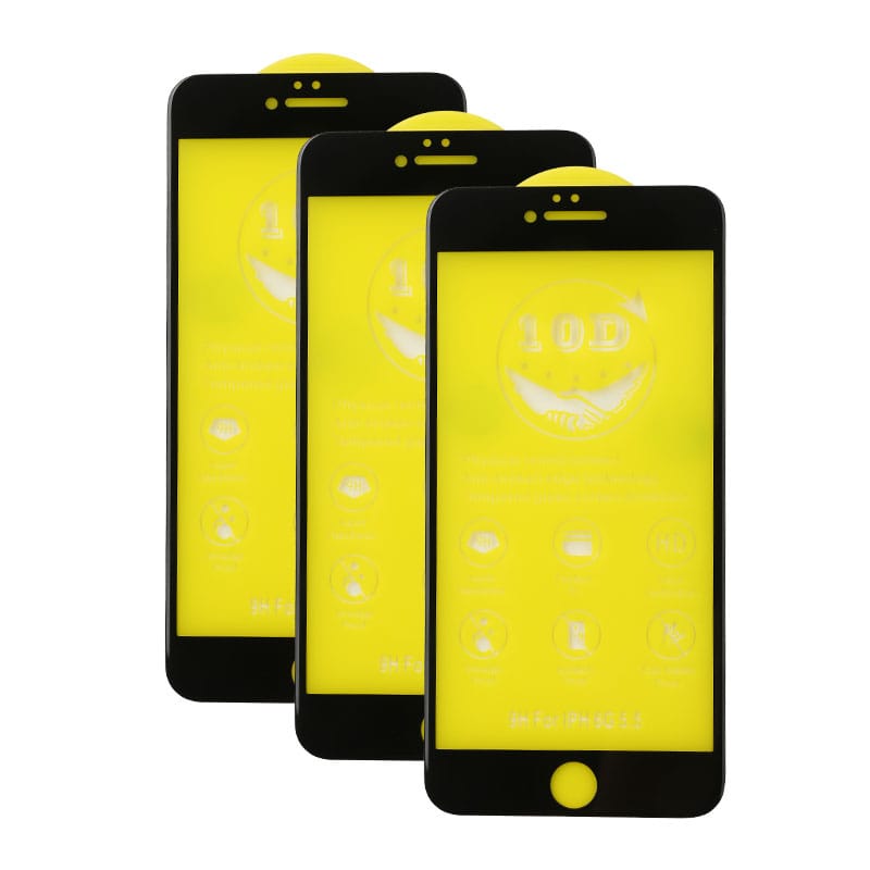 Alta calidad 10D cubierta de vidrio templado anti-Arañazos para Samsung A6/A8 2018 24 19 8