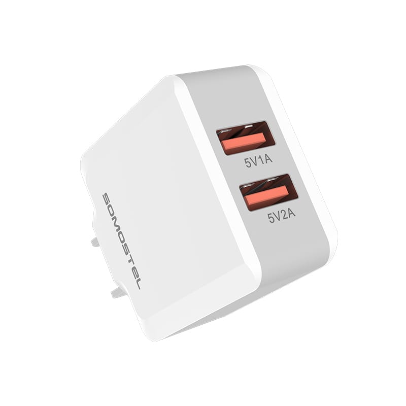 Universal portable usb wall charger with cables 15 2 1