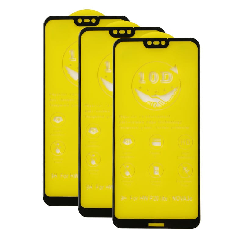 Alta calidad 10D cubierta de vidrio templado anti-Arañazos para Samsung A6/A8 2018 21 22 6