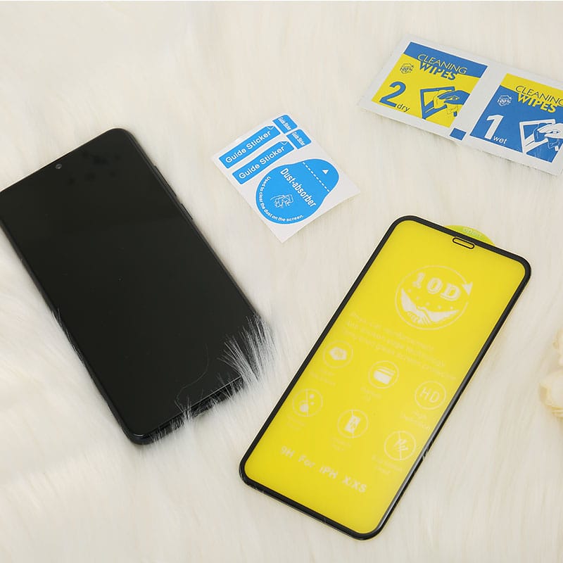 Alta calidad 10D cubierta de vidrio templado anti-Arañazos para Samsung A6/A8 2018 20 23 4