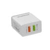 QC3.0+2.1A dual USB ports fast charging travel adapter 12 04