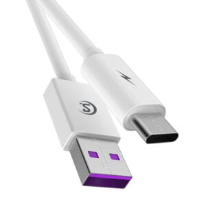 Gama alta cable USB en TPE con tipo C de carga rápida 5A