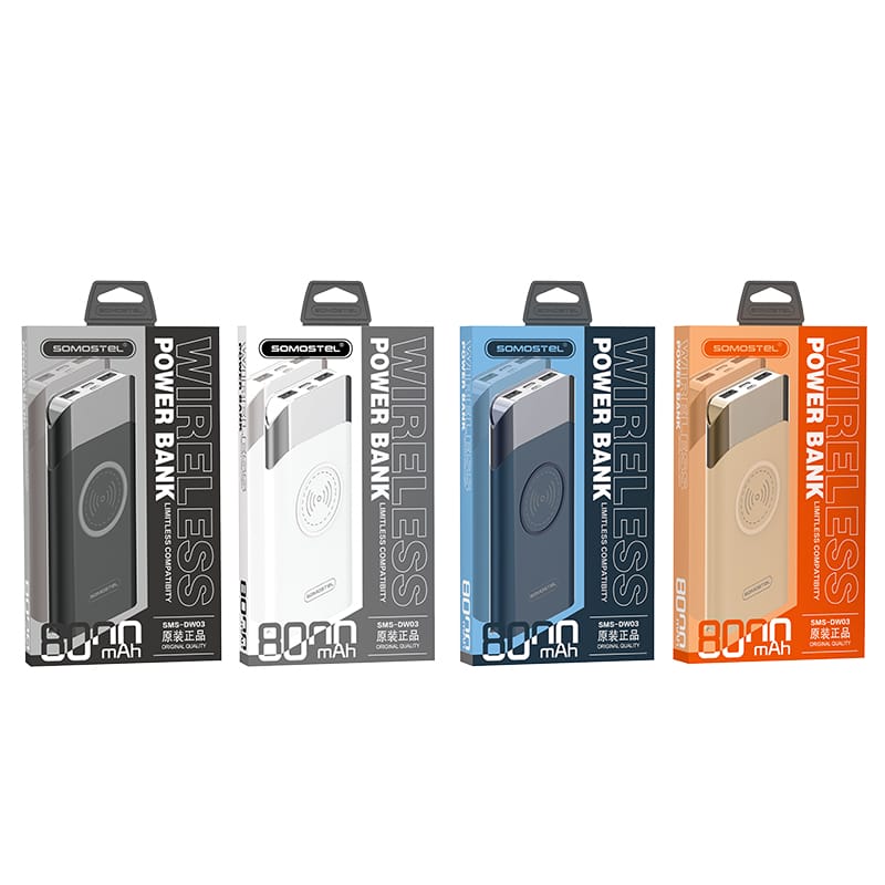 Power Bank Inalámbrico 8000mAh De 4 USB Con Pantalla De Vibración Gravitacional 9 Power Bank Inalámbrico 8000mAh De 4 USB Con Pantalla De Vibración Gravitacional - Imagen 9