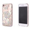 Top quality plating graphic TPU+PC liquid glitter floating protector case 8 04 11