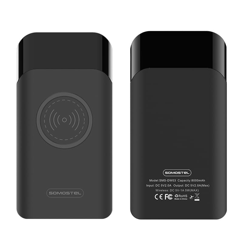 Power Bank Inalámbrico 8000mAh De 4 USB Con Pantalla De Vibración Gravitacional 2 Power Bank Inalámbrico 8000mAh De 4 USB Con Pantalla De Vibración Gravitacional - Imagen 2