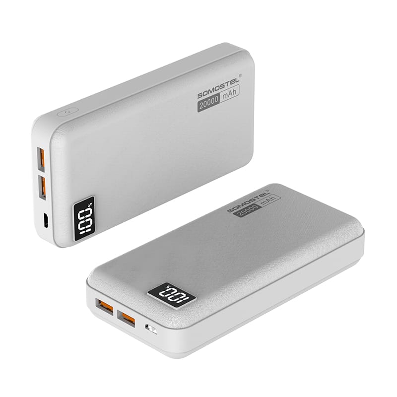 DC 5V / 2.0A Max 20000mAh banco de potencia de gran capacidad con pantalla LED digital 3 DC 5V / 2.0A Max 20000mAh banco de potencia de gran capacidad con pantalla LED digital - Imagen 3