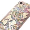 Top quality plating graphic TPU+PC liquid glitter floating protector case 10 08 9