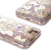 Top quality plating graphic TPU+PC liquid glitter floating protector case 12 10 7