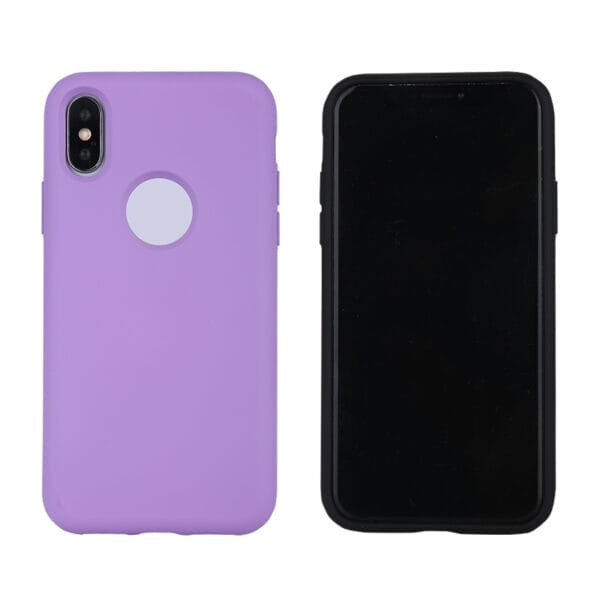 Eco-friendly silky finish nanometer silicon material mobile phone cases