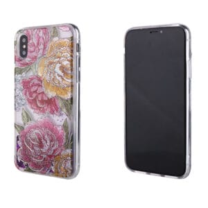 Carcasa híbrida with hermoso patrón láser de purpurina de lujo para  Samsung S8/S9