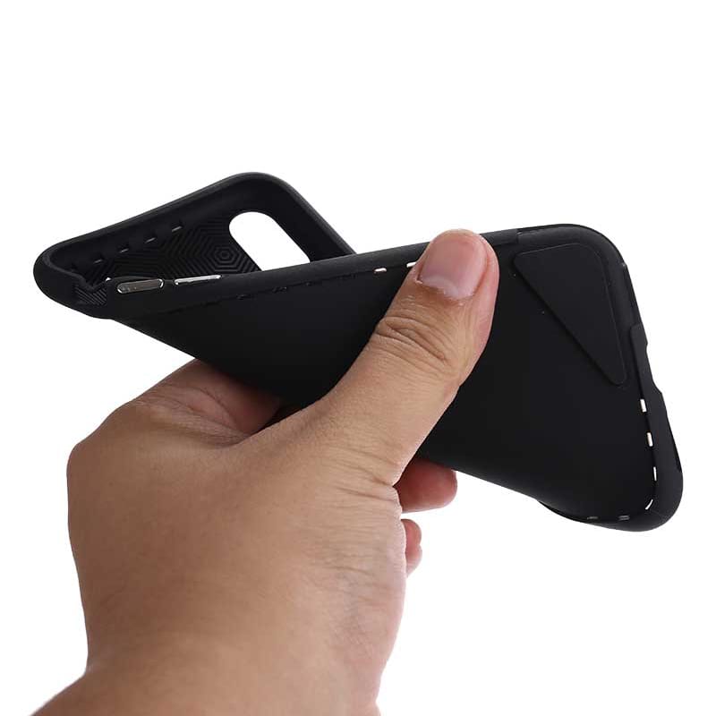 Rubberized TPUPC Hybrid Case With Retractable Bracket Stand 3