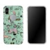 For Iphone5G/7P protection 3D relief graphic TPU+PC combo case with glitter quicksand decoration 12 01 12