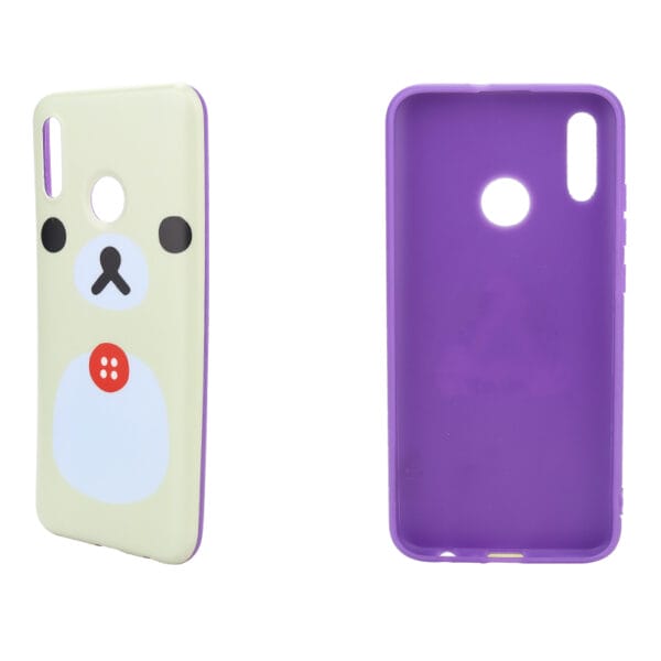 Funda híbrida TPU + PC con patrón de dibujos animados lindo impreso