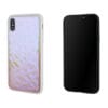 Electroplating hard TPU+PC blue ray protector case with diamond grain for IphoneX/XR 17 02 3