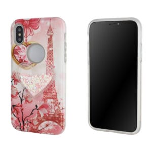 Hot selling pual knight series protector shell with 3D relief pattern