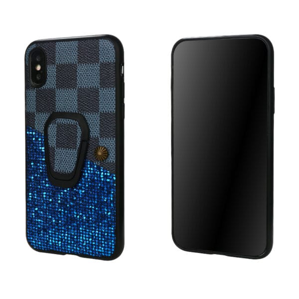 Estilo De Negocios Funda TPU En PU Brillante Con Soporte