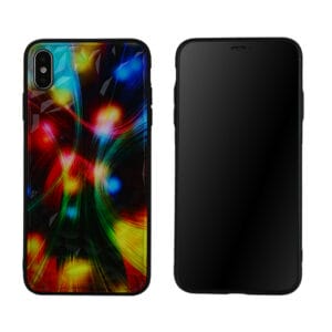 Durable material hard TPU+Acrylic protector case with diamond grain