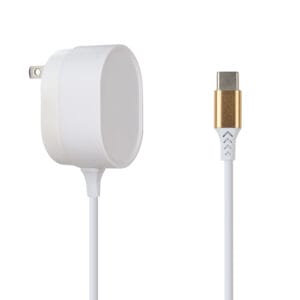 Type-C QC3.0 fast charging cable travel charger
