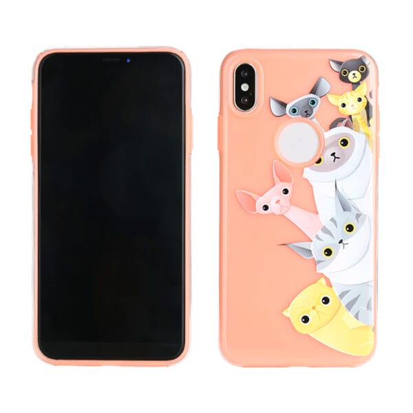 Estuche para teléfono híbrido TPU + PC ajustado con múltiples colores