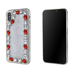 Hot selling fashionable girls loved diamond TPU cell phone protector case cover