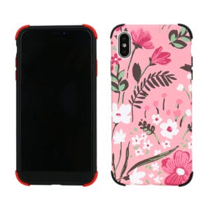 Shockproof water-pasted pattern 2 in 1 cell phone shell for Xiaomi Mi8 protection