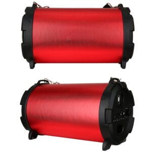 Altavoz bluetooth simple de diseño cilíndrico popular con múltiples funciones