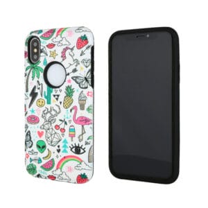 Funda protectora ligera anti-impacto de doble capa para IphoneX/11