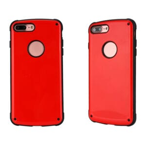 Funda 2 en 1 TPU+metal serie militar con anti caida