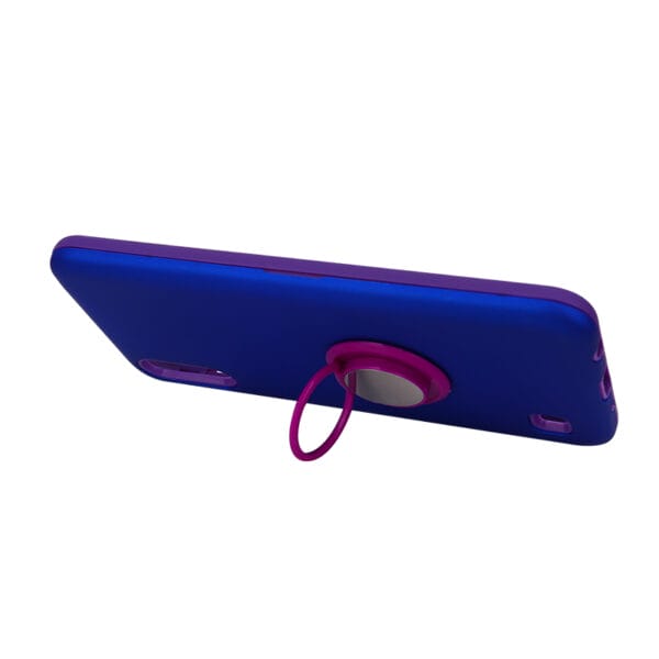 Fundas Protectoras 2 En 1 Con Soporte Invisible Con Anillo En Unico Color