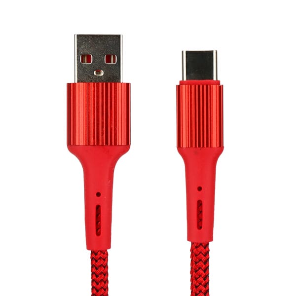 Cable USB de datos trenzados de nylon 3.6A para teléfono inteligente / tableta / PC