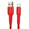 Cable USB de datos trenzados de nylon 3.6A para teléfono inteligente / tableta / PC 14 04 6