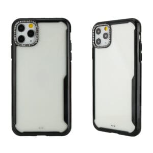 Funda Telefono TPU+Acrilico En Diseño Diamante Para Iphone11/Iphone11Pro/Iphone11Pro Max