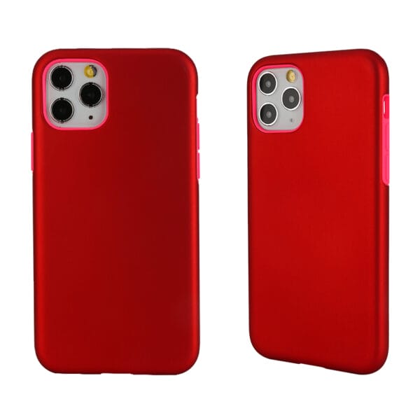 Funda Ultra Slim TPU+PC En Unico Color Para Iphone11/Iphone11Pro/Iphone11Pro Max