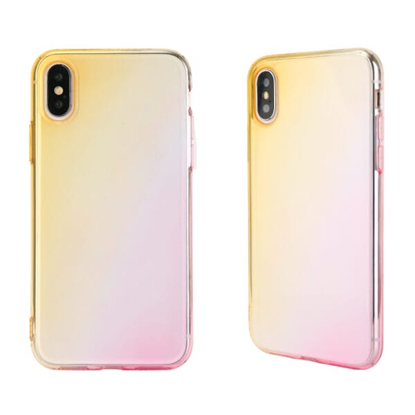 Mayoreo Funda TPU 2.0MM En Doble Colores Para IphoneX/IphoneXS/IphoneXS Max